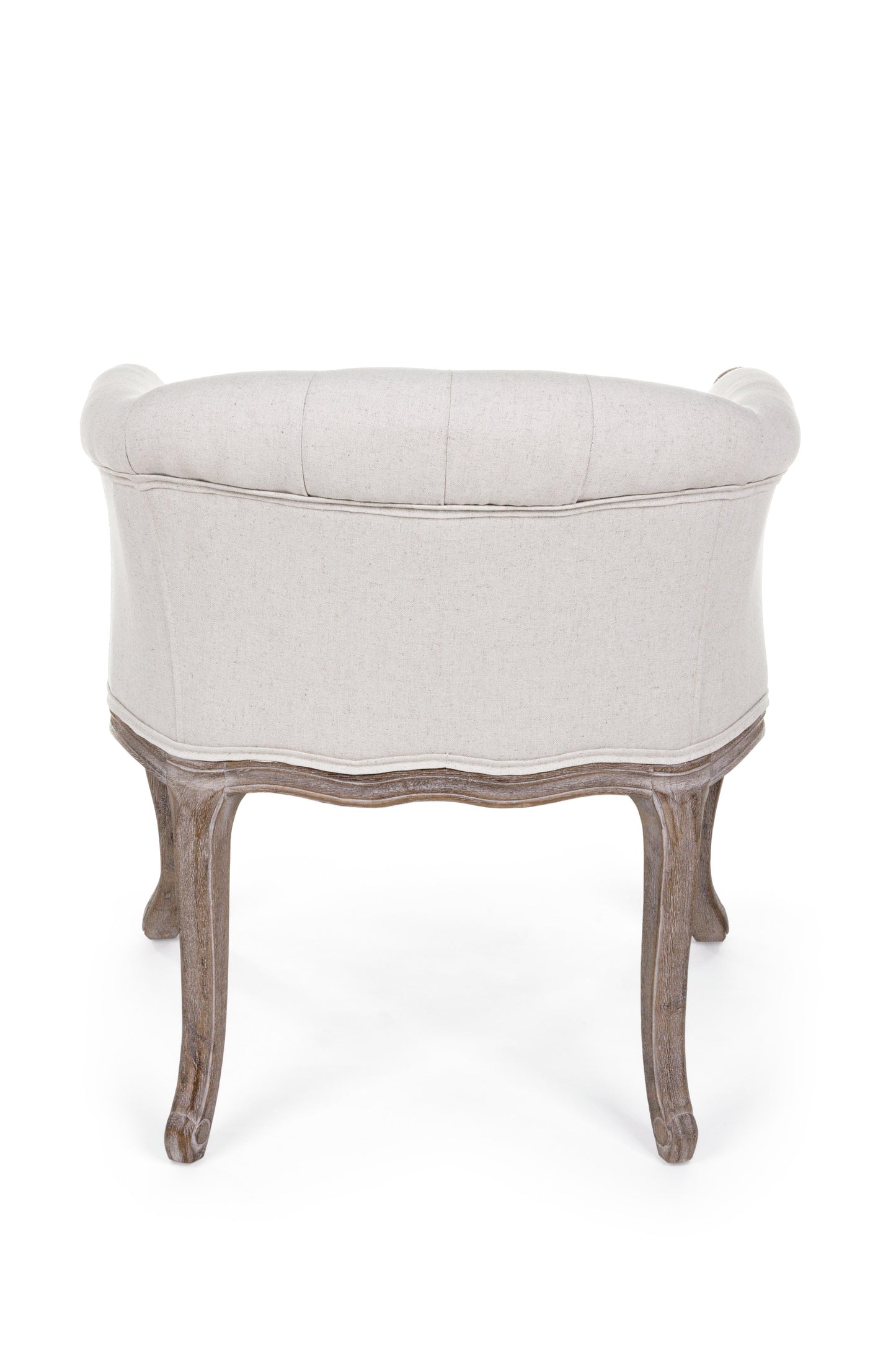 Poltrona stile provenzale rivestita