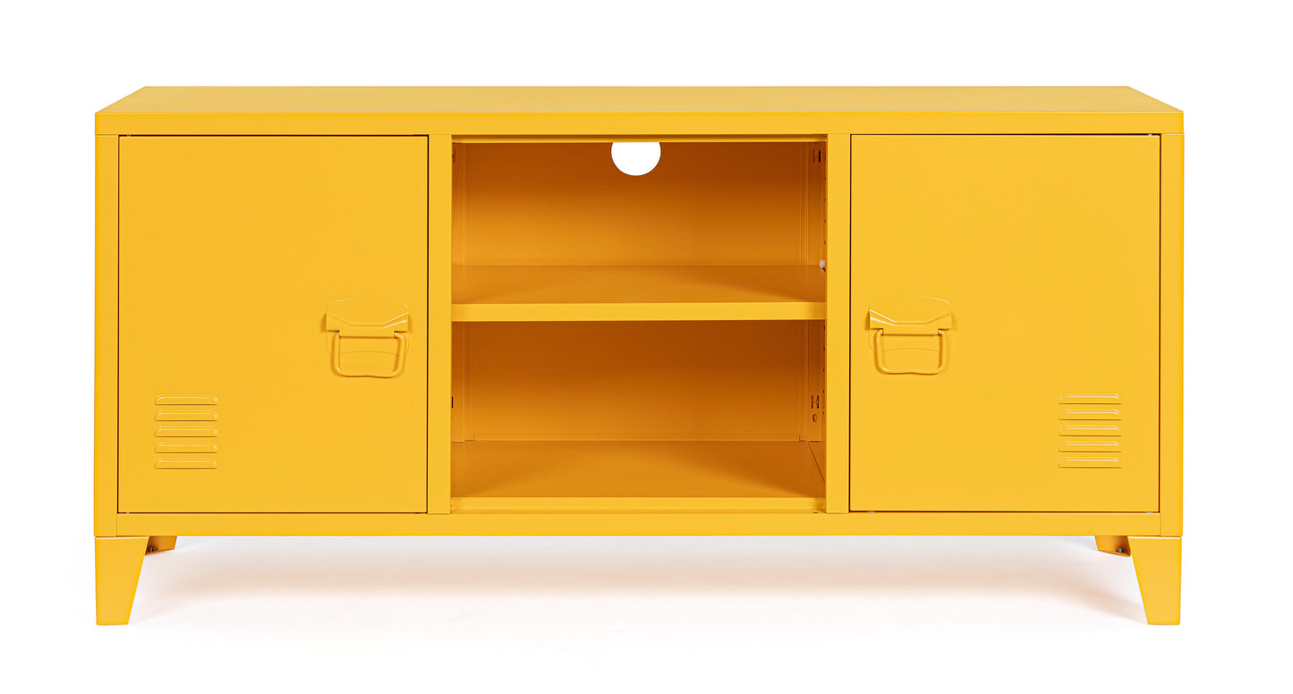 Credenza porta tv industrial in metallo verniciato diversi colori