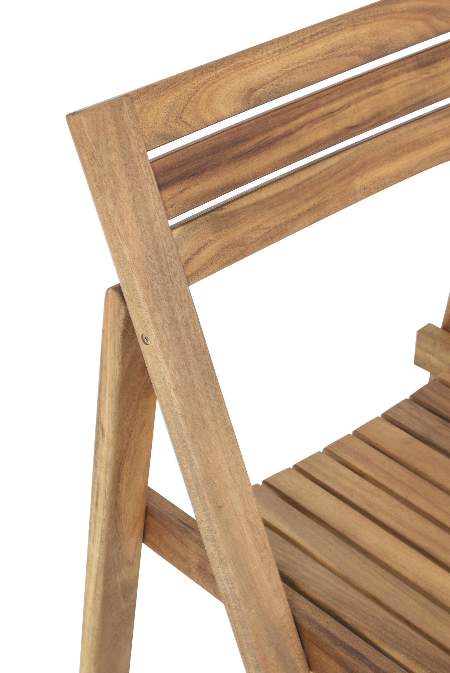 Set pieghevole tavolino e 4 sedie in legno massello - lapagoda.net