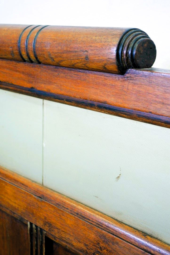 Separe paravento antico liberty coloniale india in teak