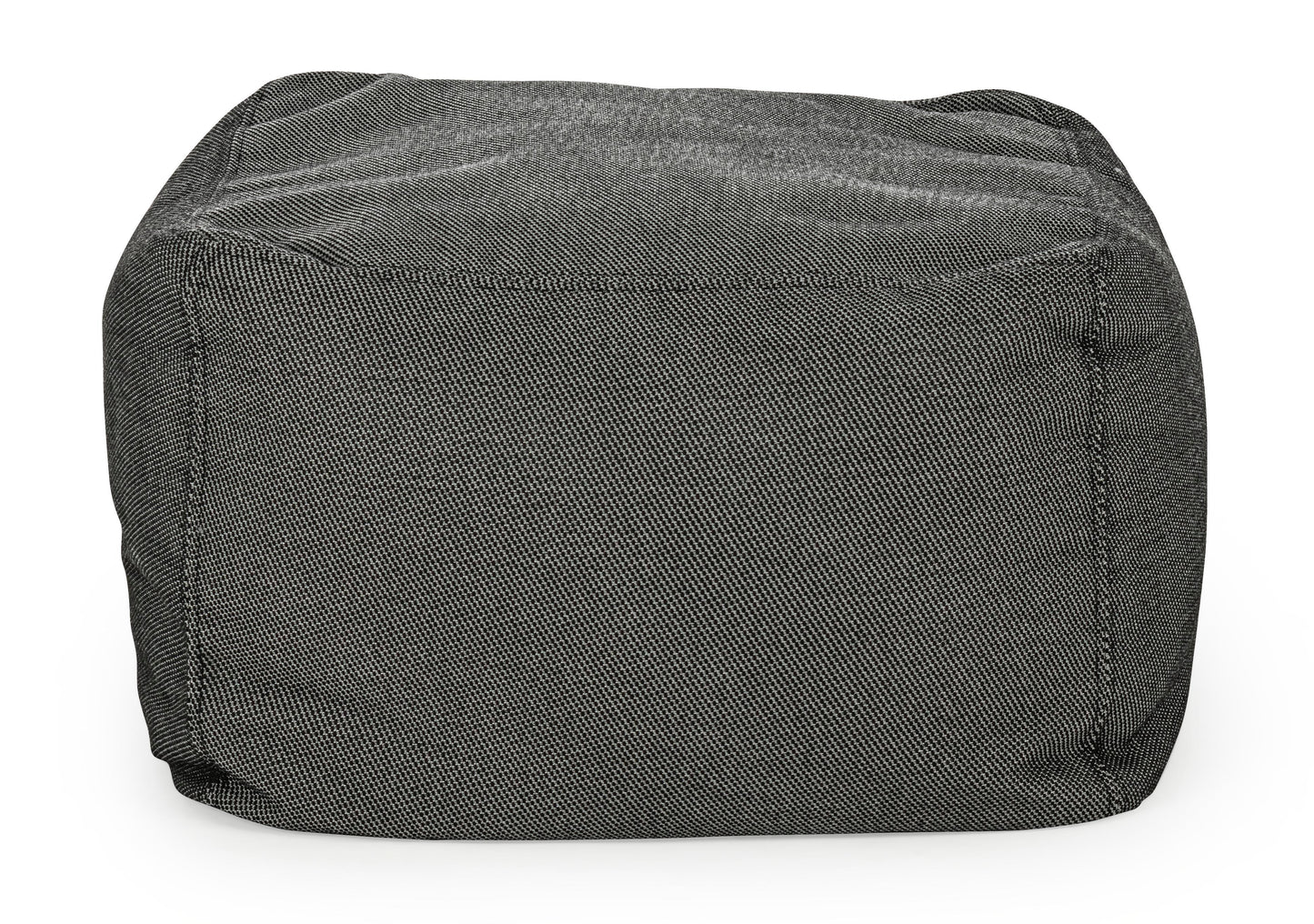 Pouf 50x50 in tessuto sfoderabile per esterni - 4 colori disponibili Grigio antracite -lapagoda.net