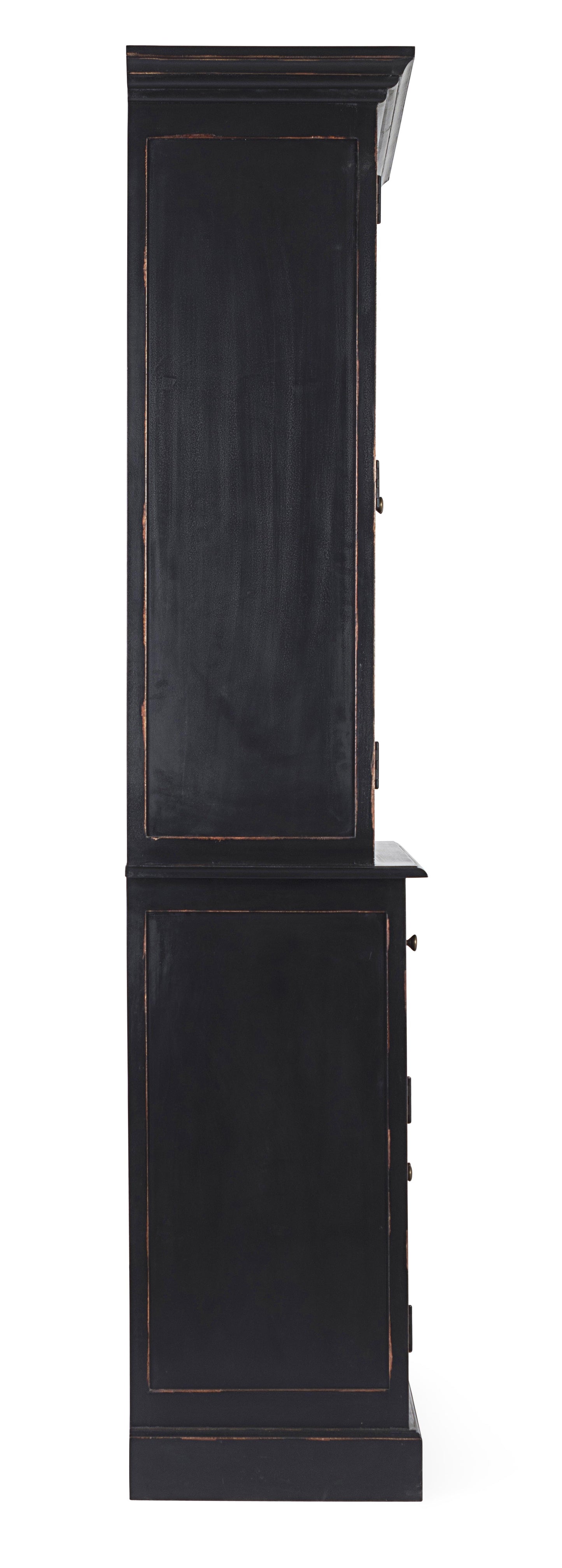 Vetrina shabby chic classico provenzale finitura in Bianco o nero - lapagoda.net