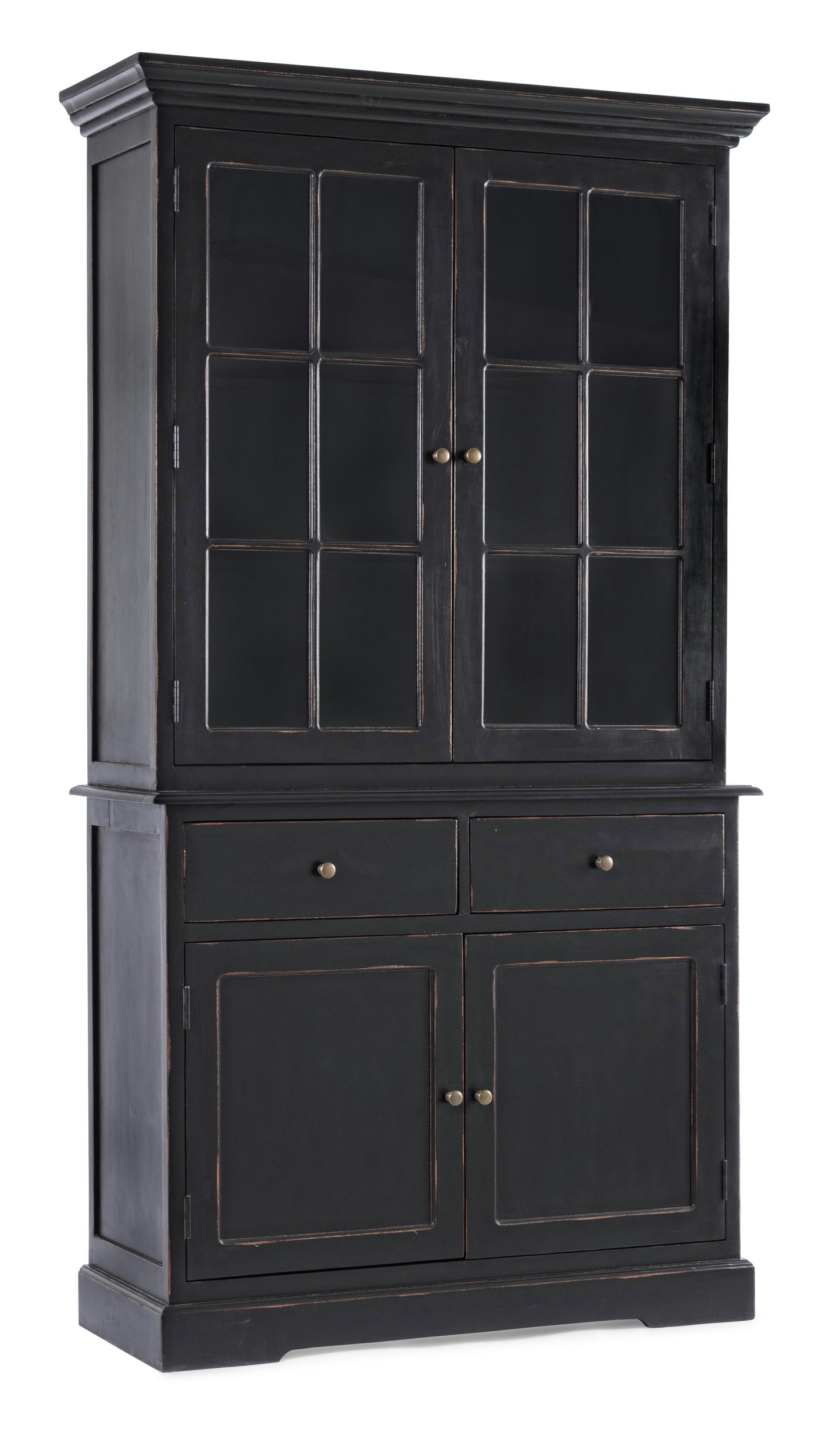 Vetrina shabby chic classico provenzale finitura in Bianco o nero - lapagoda.net