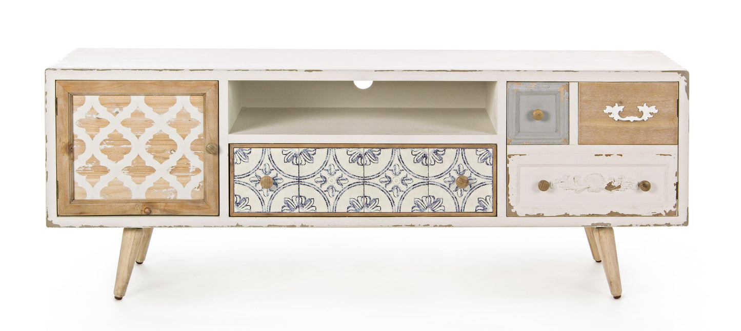 credenza porta tv vintage shabby chic