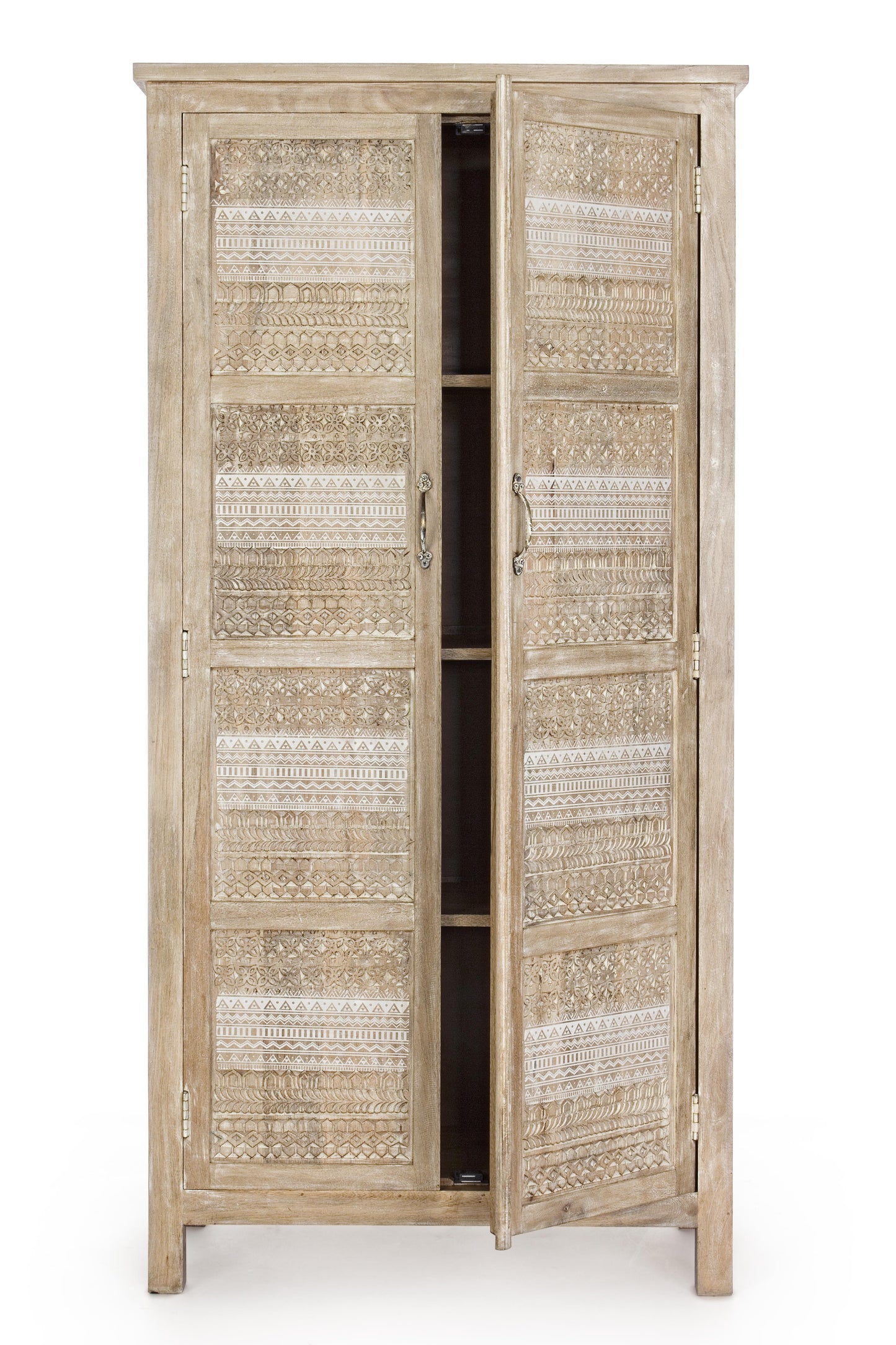 Armadio etnico indiano shabby-chic 2 ante - SCONTO 20%