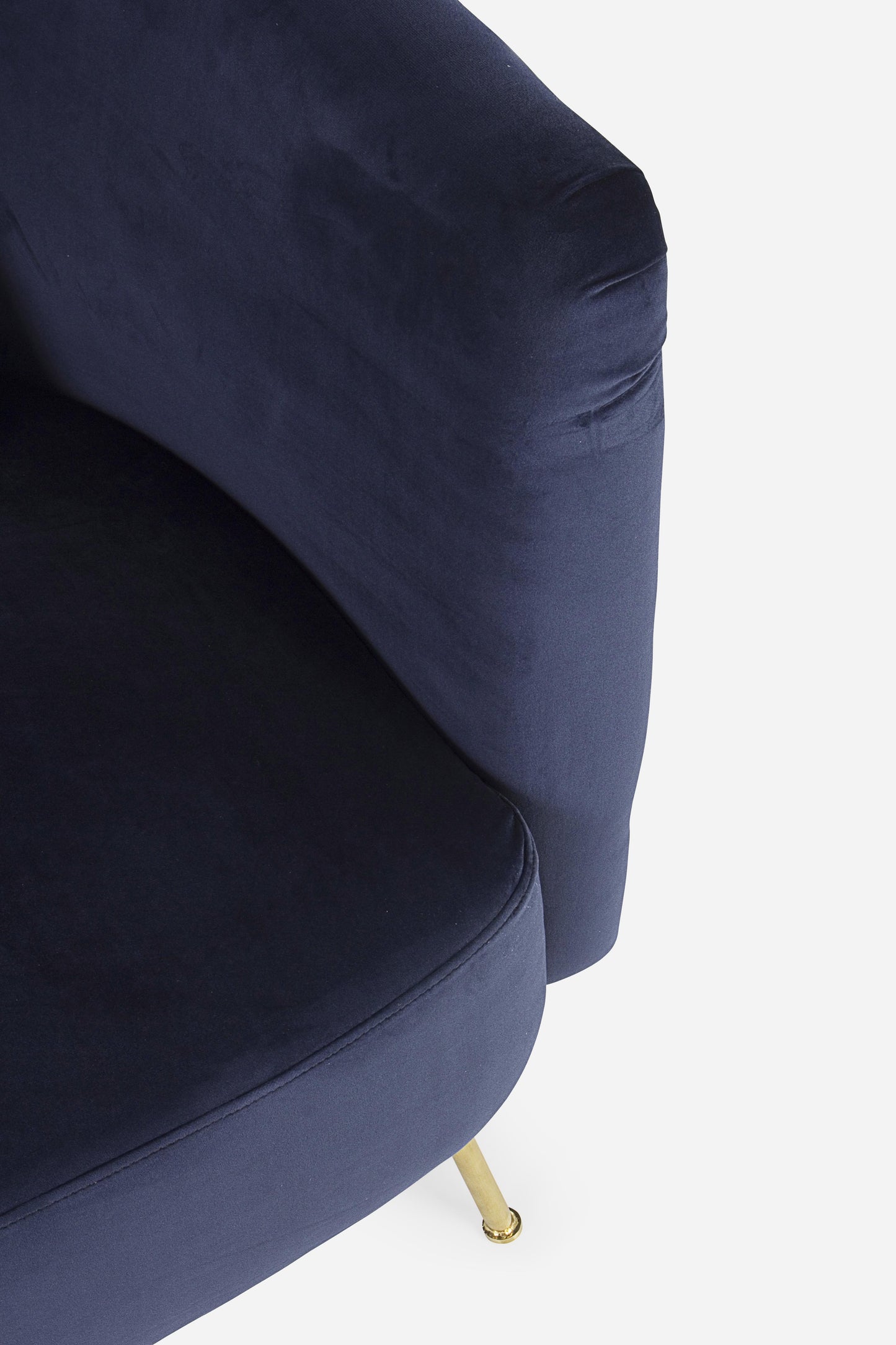 Divano 2 posti vintage velluto blu SCONTO 20% - lapagoda.net