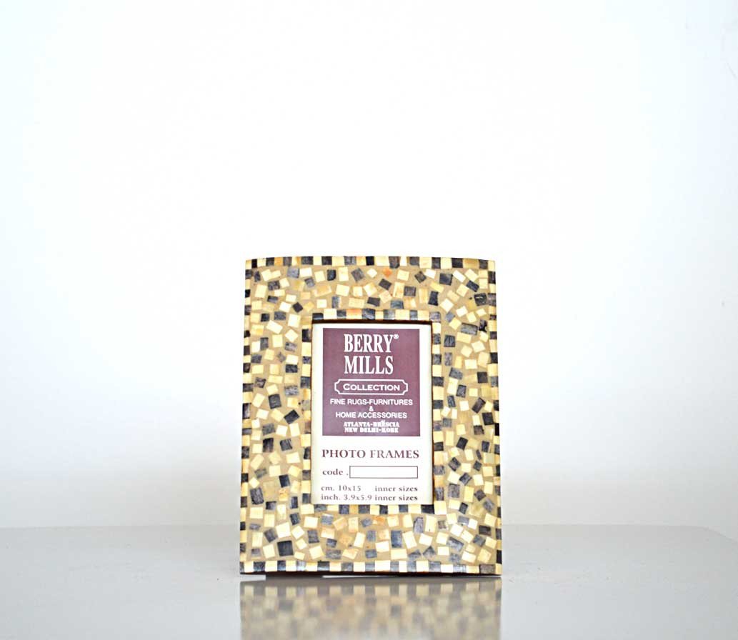 Cornice Porta Foto in Osso Colorato - ER.06.M - lapagoda.net