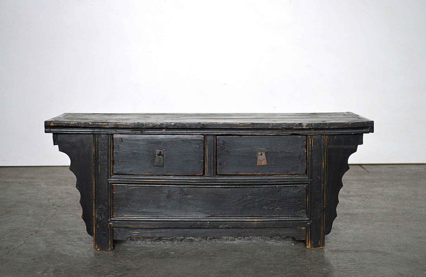 Credenza Gansu in Legno di Olmo Cina - 2 cassetti - lapagoda.net