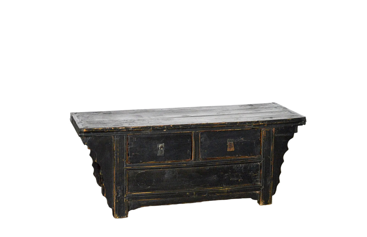 Credenza Gansu in Legno di Olmo Cina - 2 cassetti - lapagoda.net