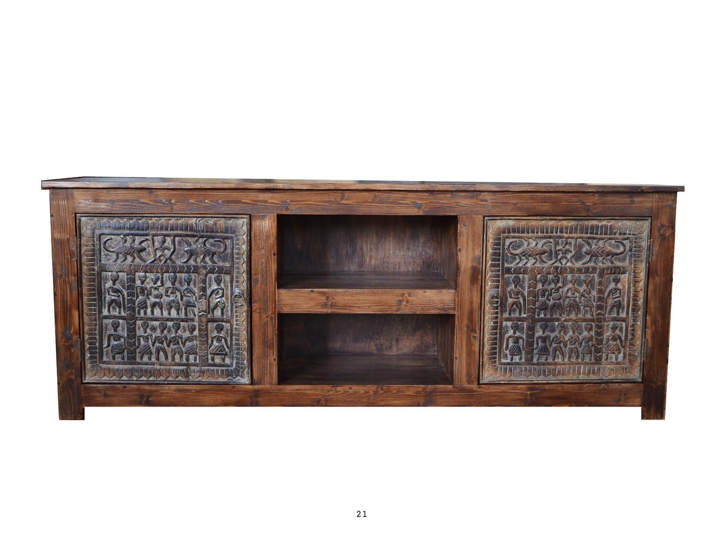 Orissa Credenza Porta TV - 2 ante 2 vani - lapagoda.net