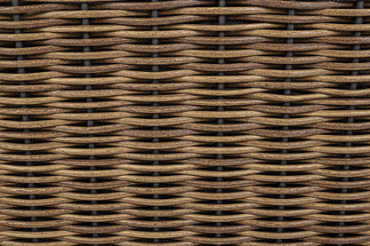 Set salotto per esterno in rattan sintetico e alluminio - lapagoda.net