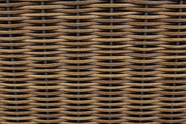 Set salotto per esterno in rattan sintetico e alluminio