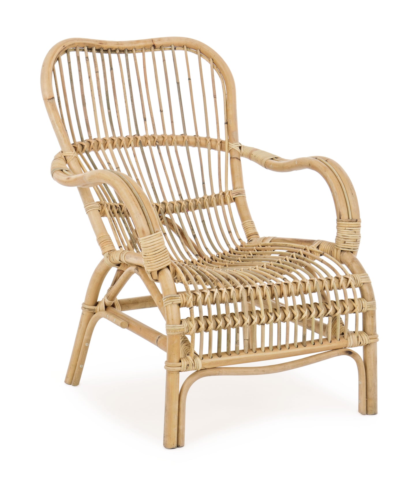 Poltrona da giardino Rattan classica set da 2 pezzi