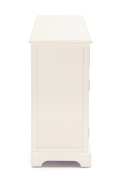 Credenza dispensa Vintage Shabby legno massello e paglia di Vienna