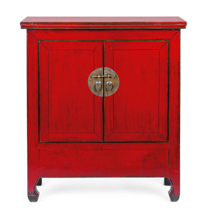 Credenza cina rossa 2 ante - lapagoda.net