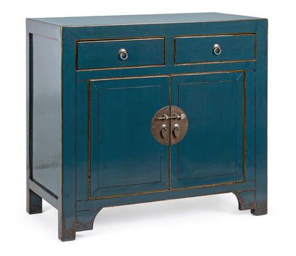 Credenza cina blu 2 ante 2 cassetti SCONTO 20% - lapagoda.net