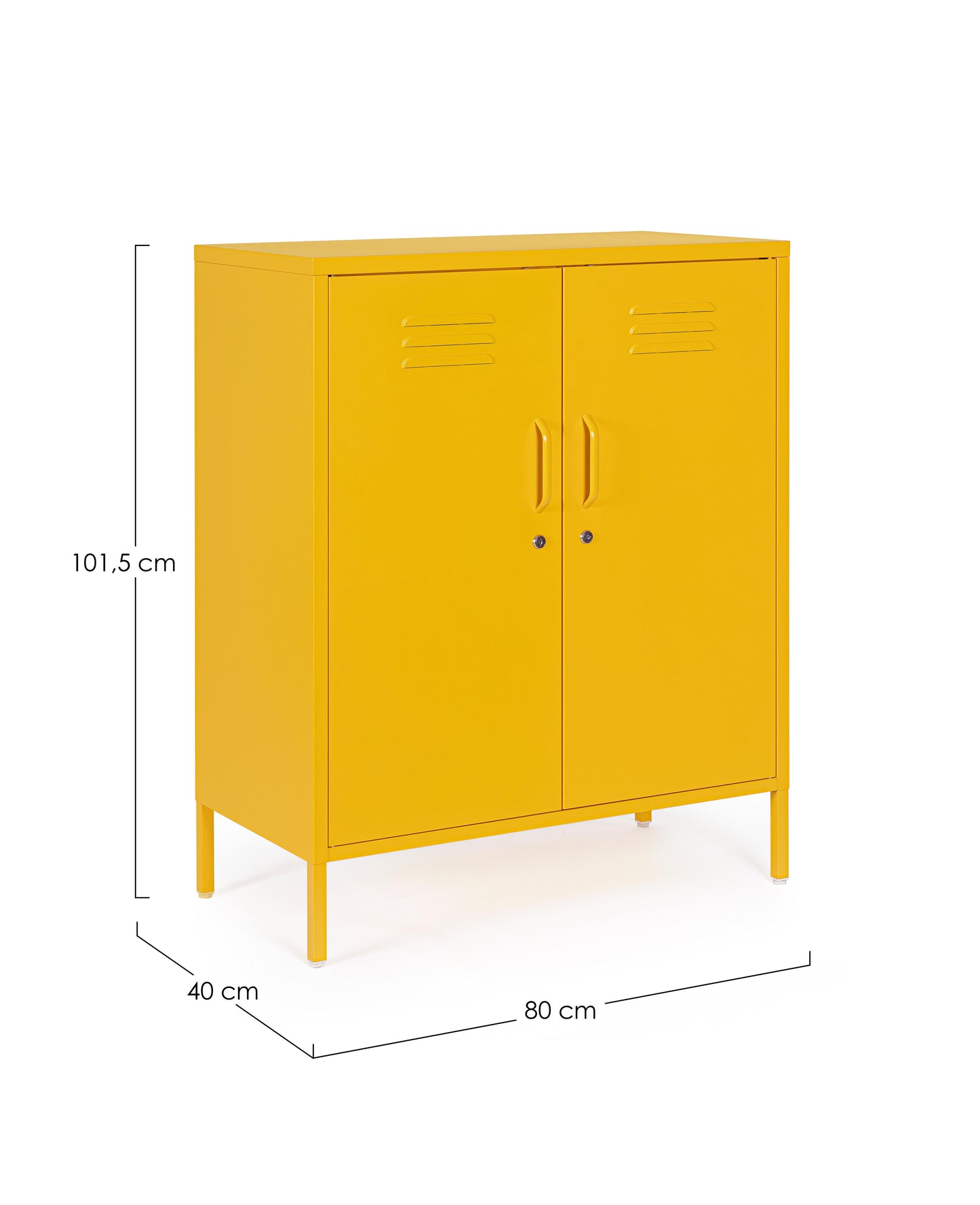 Credenza industrial in metallo verniciato diversi colori