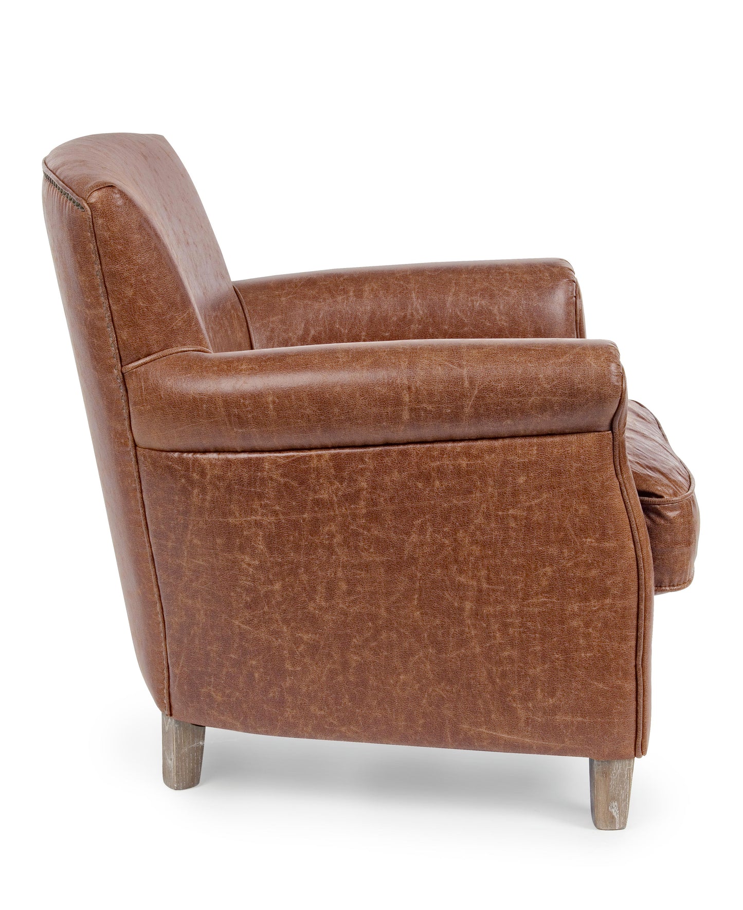 Poltrona vintage eco pelle