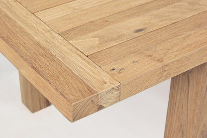 Tavolo allungabile in legno massiccio di teak da 160 a 220