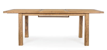 Tavolo allungabile in legno massiccio di teak da 160 a 220