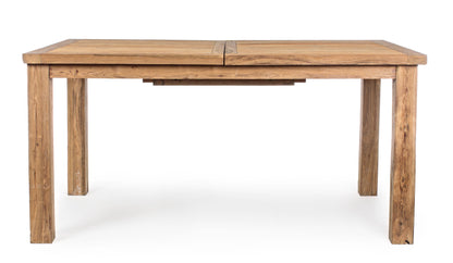 Tavolo allungabile in legno massiccio di teak da 160 a 220