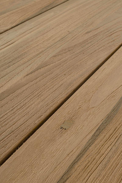 Tavolo tondo in legno di Teak D. 150