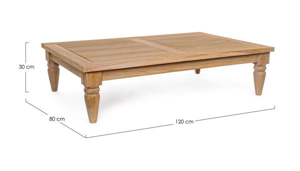 Tavolino in teak da esterno