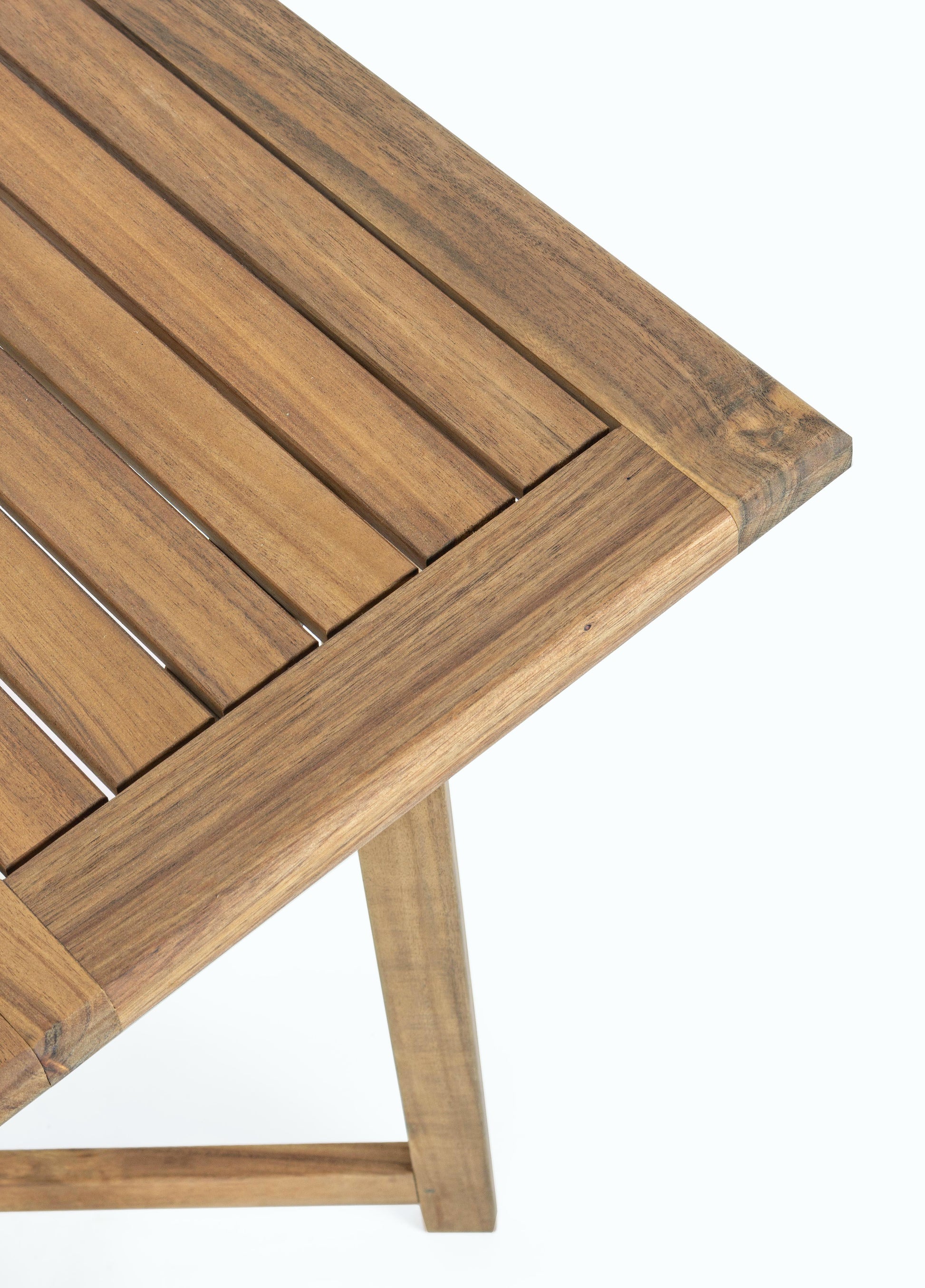 Set pieghevole tavolino e 4 sedie in legno massello - lapagoda.net