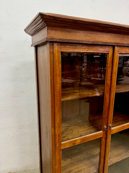 Vetrina coloniale in legno massiccio di teak