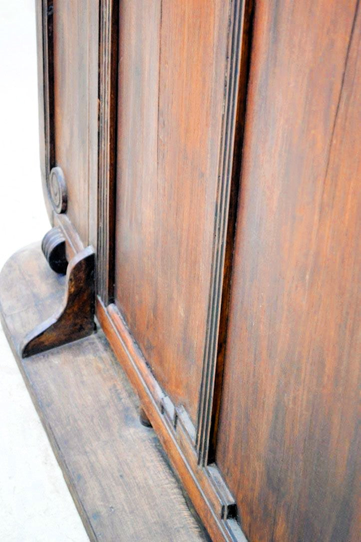 Separe paravento antico liberty coloniale india in teak