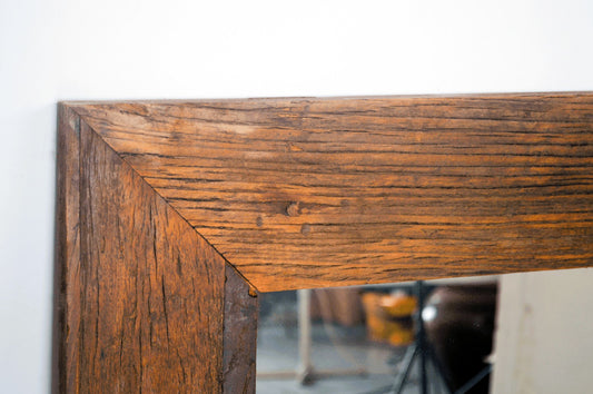 Specchio grande con cornice in legno Riciclato LD.R.891