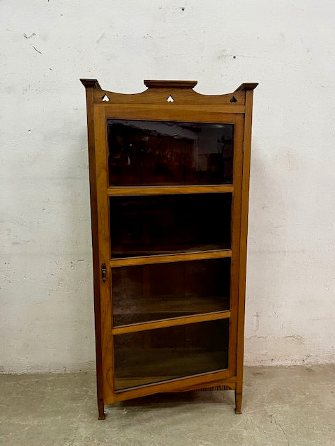 Vetrinetta coloniale in teak