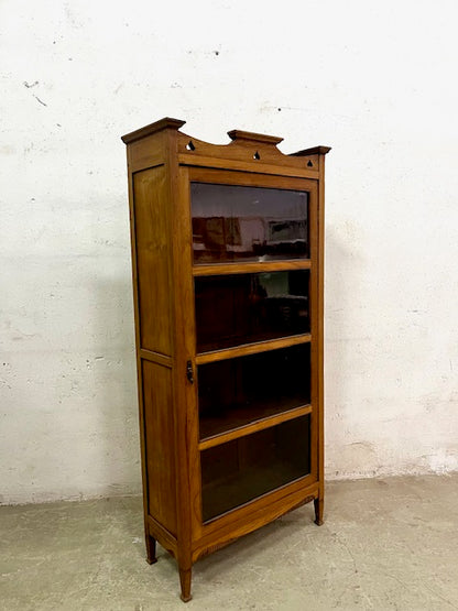 Vetrinetta coloniale in legno di teak coloniale
