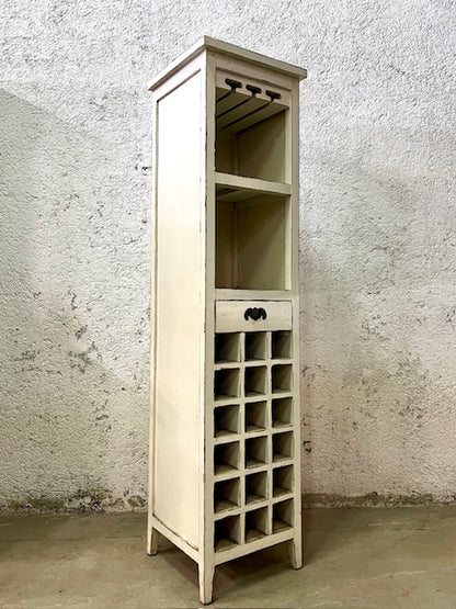 porta tv shabby chic in legno massiccio  completa
