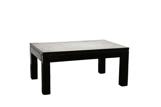 Tavolino rettangolare in legno massello jackwood da 100X70