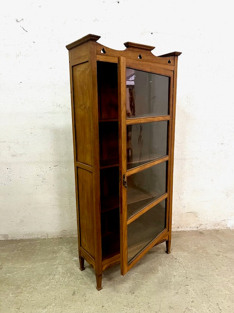 Vetrinetta coloniale teak vista completa stile coloniale