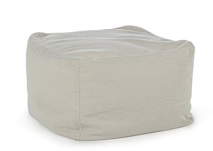 Pouf 50x50 in tessuto sfoderabile per esterni - 4 colori disponibili -lapagoda.net