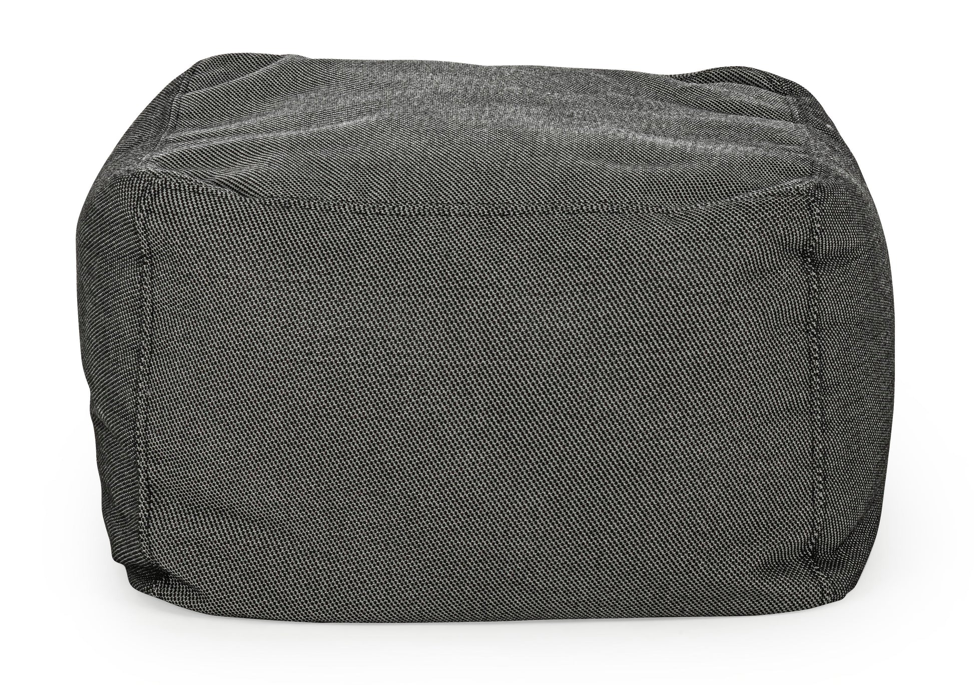 Pouf 50x50 in tessuto sfoderabile per esterni - 4 colori disponibili Grigio antracite -lapagoda.net
