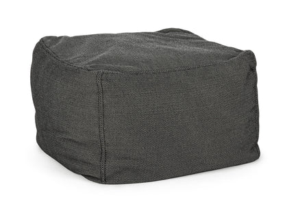 Pouf 50x50 in tessuto sfoderabile per esterni - 4 colori disponibili GRIGIO ANTRACITE-lapagoda.net
