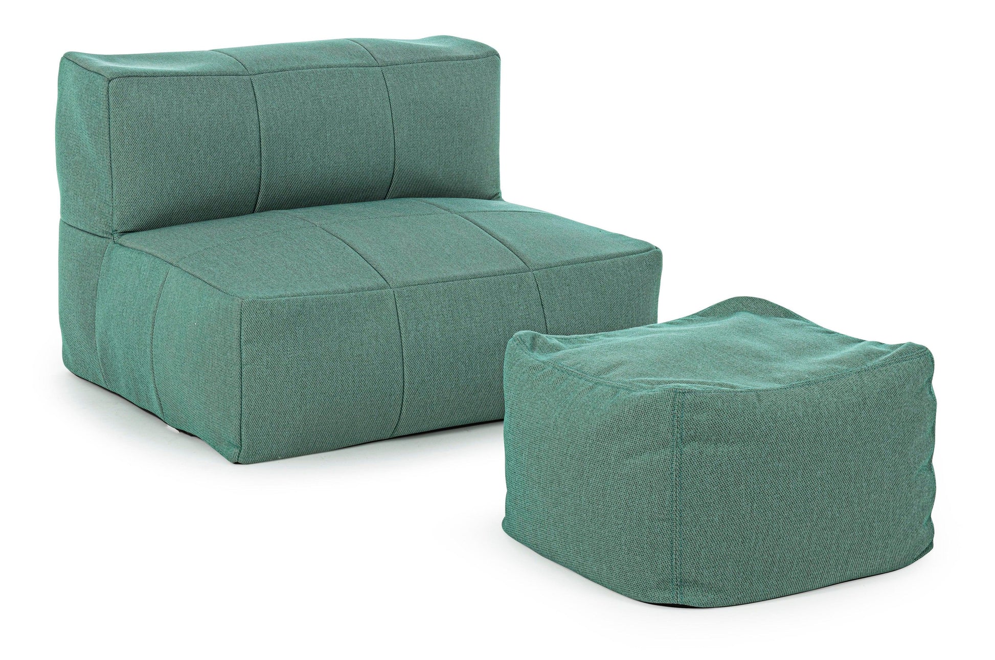 Poltrona modulare e pouf per esterni - SPEDIZIONE GRATUITA - lapagoda.net