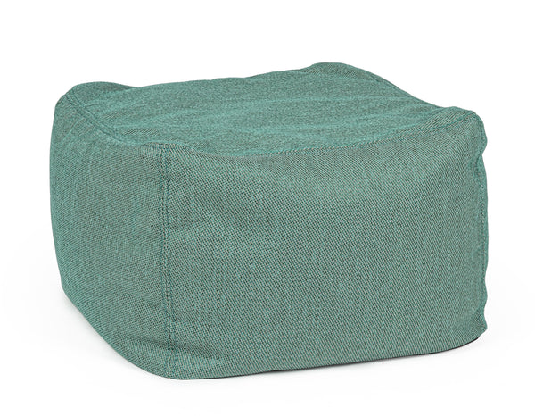 Pouf 50x50 in tessuto sfoderabile per esterni - 4 colori disponibili -lapagoda.net