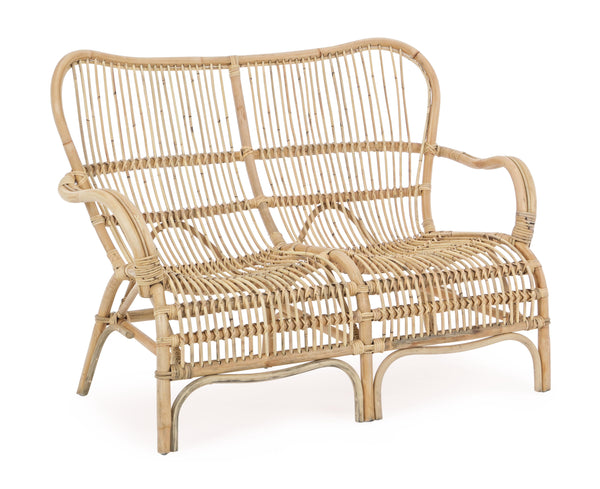 Divano 2 posti in rattan classico SCONTO 20% - lapagoda.net