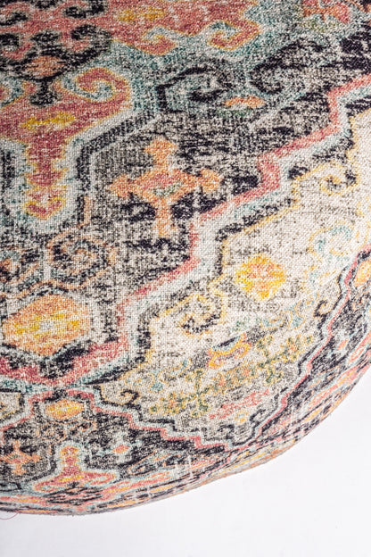 Pouf in stoffa riciclata Tamil SCONTO 20% spedizione gratuita - lapagoda.net
