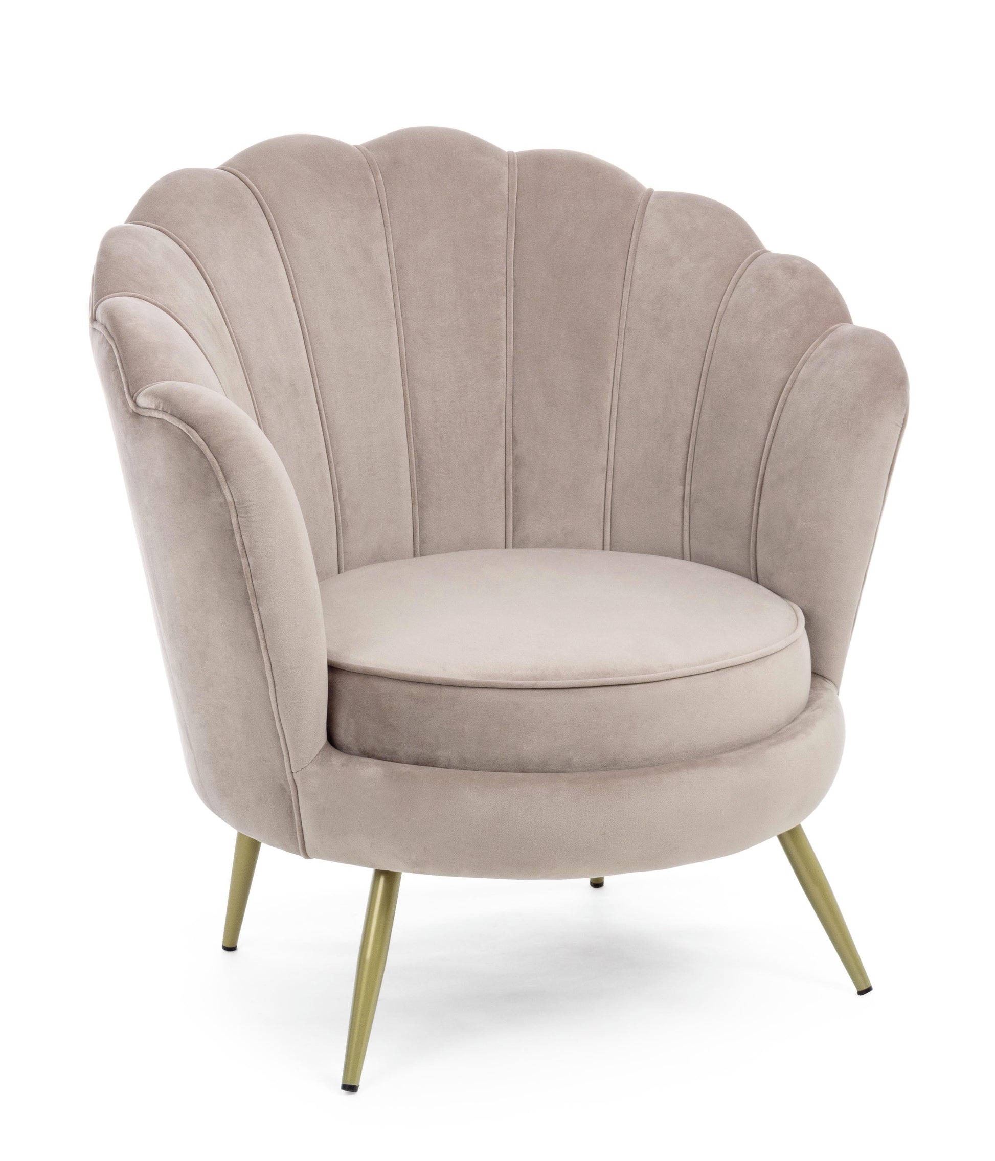 Poltrona vintage velluto blu pavone SCONTO 10% - lapagoda.net