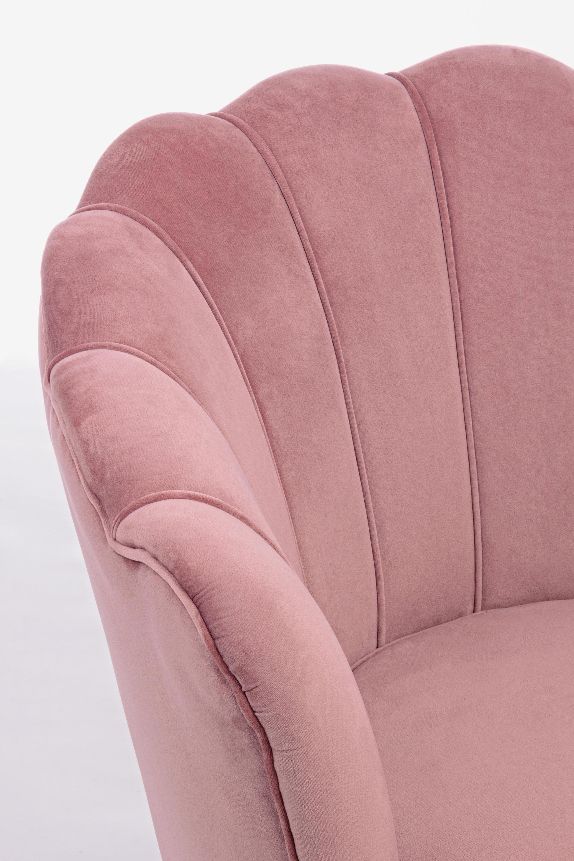 Poltrona vintage velluto blu pavone SCONTO 10% - lapagoda.net