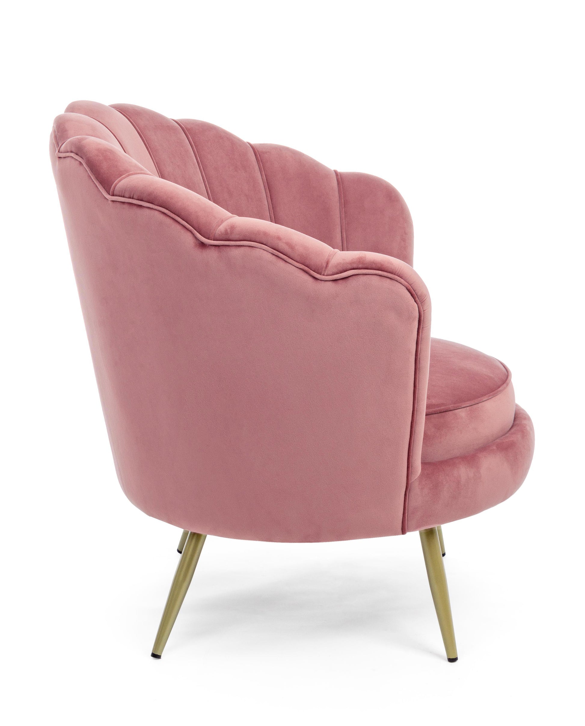Poltrona vintage velluto blu pavone SCONTO 10% - lapagoda.net