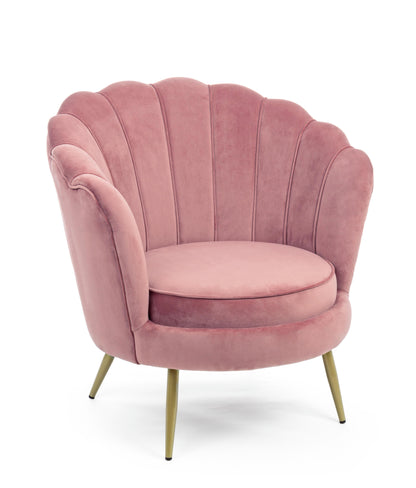 Poltrona vintage velluto blu pavone SCONTO 10% - lapagoda.net