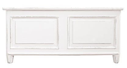 Cassapanca shabby chic in legno massiccio sconto 20%