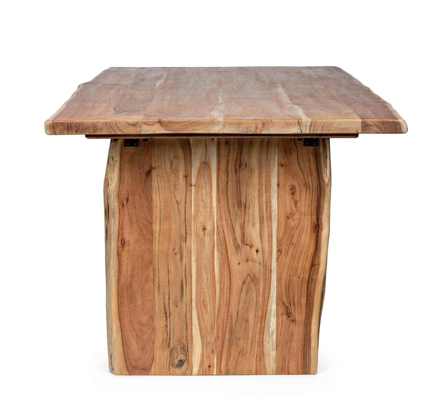 Tavolo in legno massello grezzo d'acacia effetto legno vivo 200X95 - SPEDIZIONE GRATUITA- - lapagoda.net