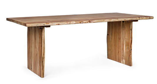 Tavolo pranzo in legno massello d'acacia 200X95 - pezzi unici in legno massello -lapagoda.neto